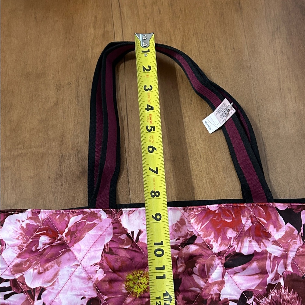 Victoria’s Secret Pink and Black Floral Tote - Picture 11 of 13